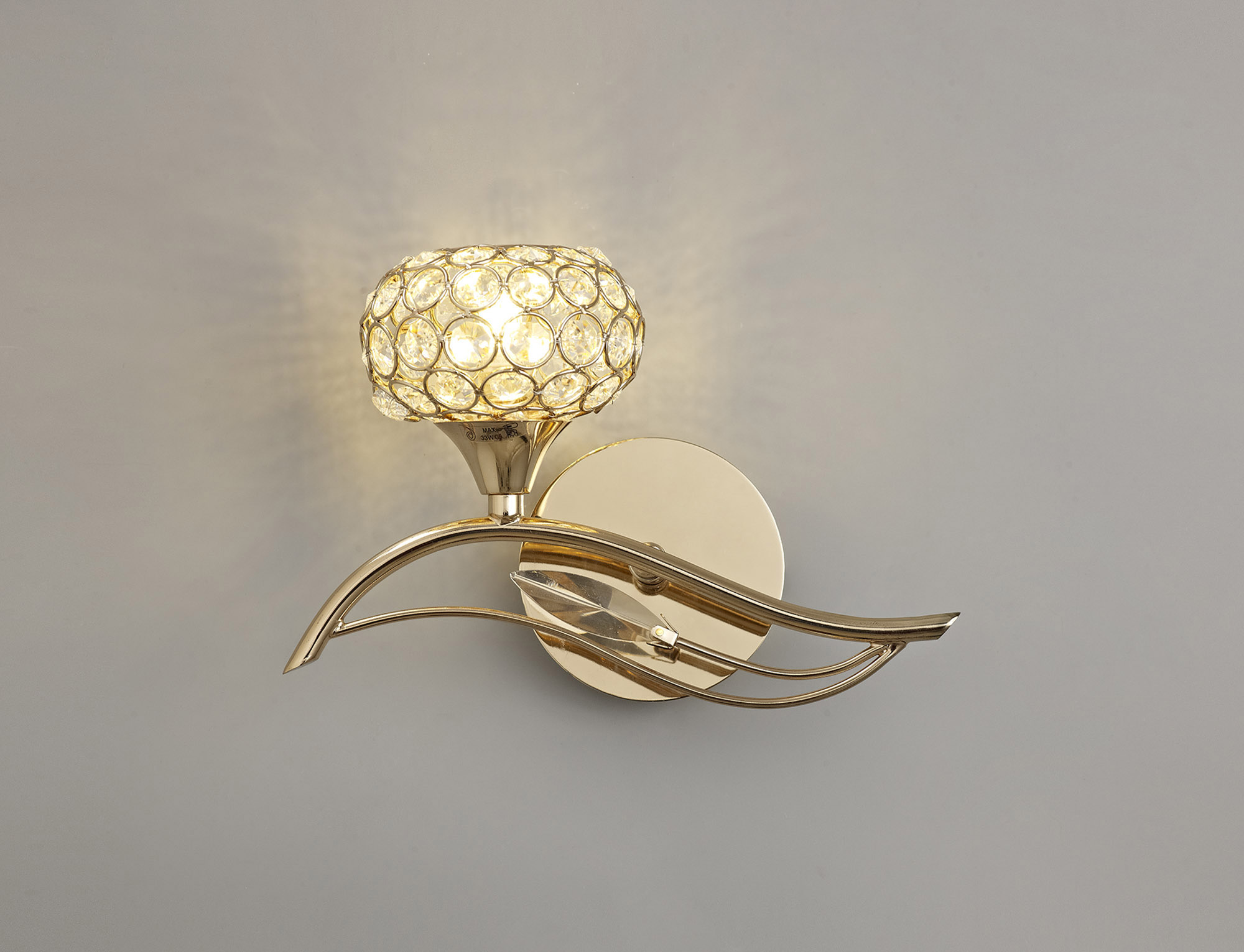 Leimo French Gold Crystal Wall Lights Diyas Armed Wall Lights Leimo French Gold Crystal Wall Lights Diyas Armed Wall Lights